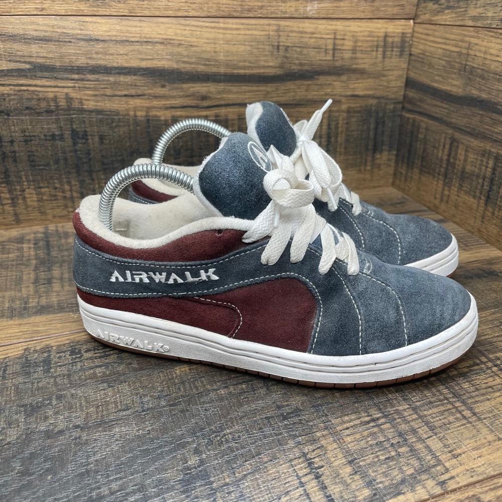 AIRWALK Void 90s Fat Tongue Mens Y2K Skate Shoes Size 7.5